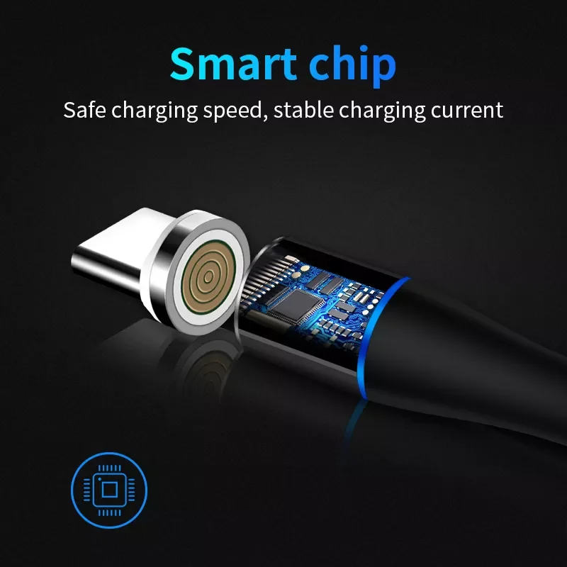 Кабель Type C QC 3 0 для быстрой зарядки и передачи данных кабель Micro USB со светодиодной