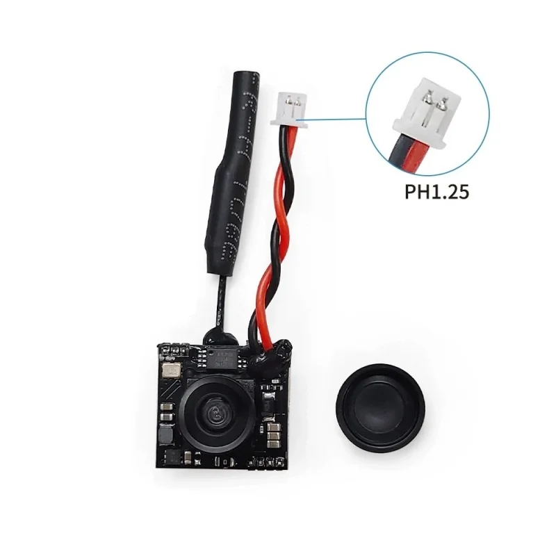 Микрокамера EWRF F121 800TVL с экранным меню 5 8G 200 мВт FOV170 CMOS AIO FPV Мини-камера для