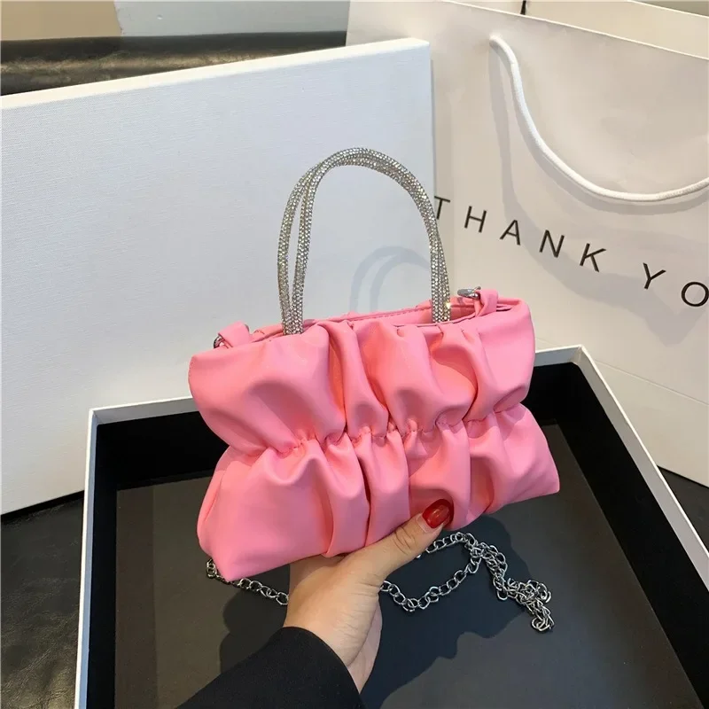 

Летняя новая модная женская сумка через плечо со стразами