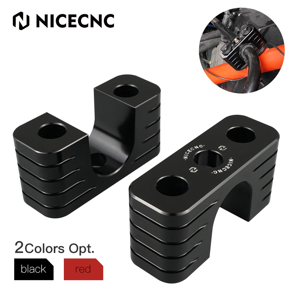 

NICECNC UTV Rear Sway Bar Clamp Mount Bracket For CAN AM Maverick X3 Max R 4x4 XDS XMR XRC XRS Turbo DPS 2017-2022 Accessories