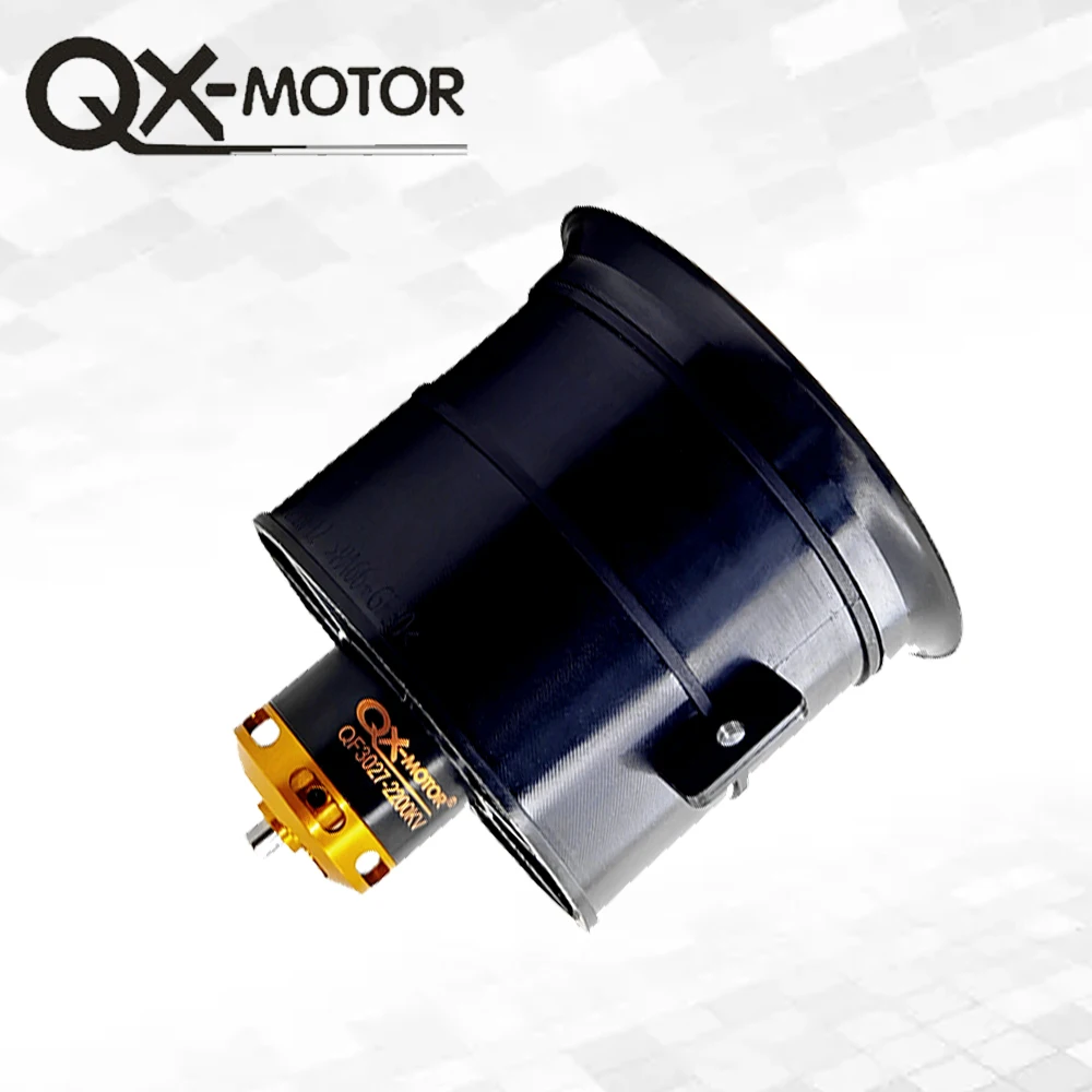 

QX-Motor QF3027 2200 кв 6S, бесщеточный двигатель 70 мм, строительный вентилятор, для модели самолета, аксессуары для дрона