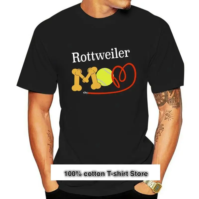 

Camiseta para amantes de los perros, Camiseta cómoda para mamá y papá, Rottweiler