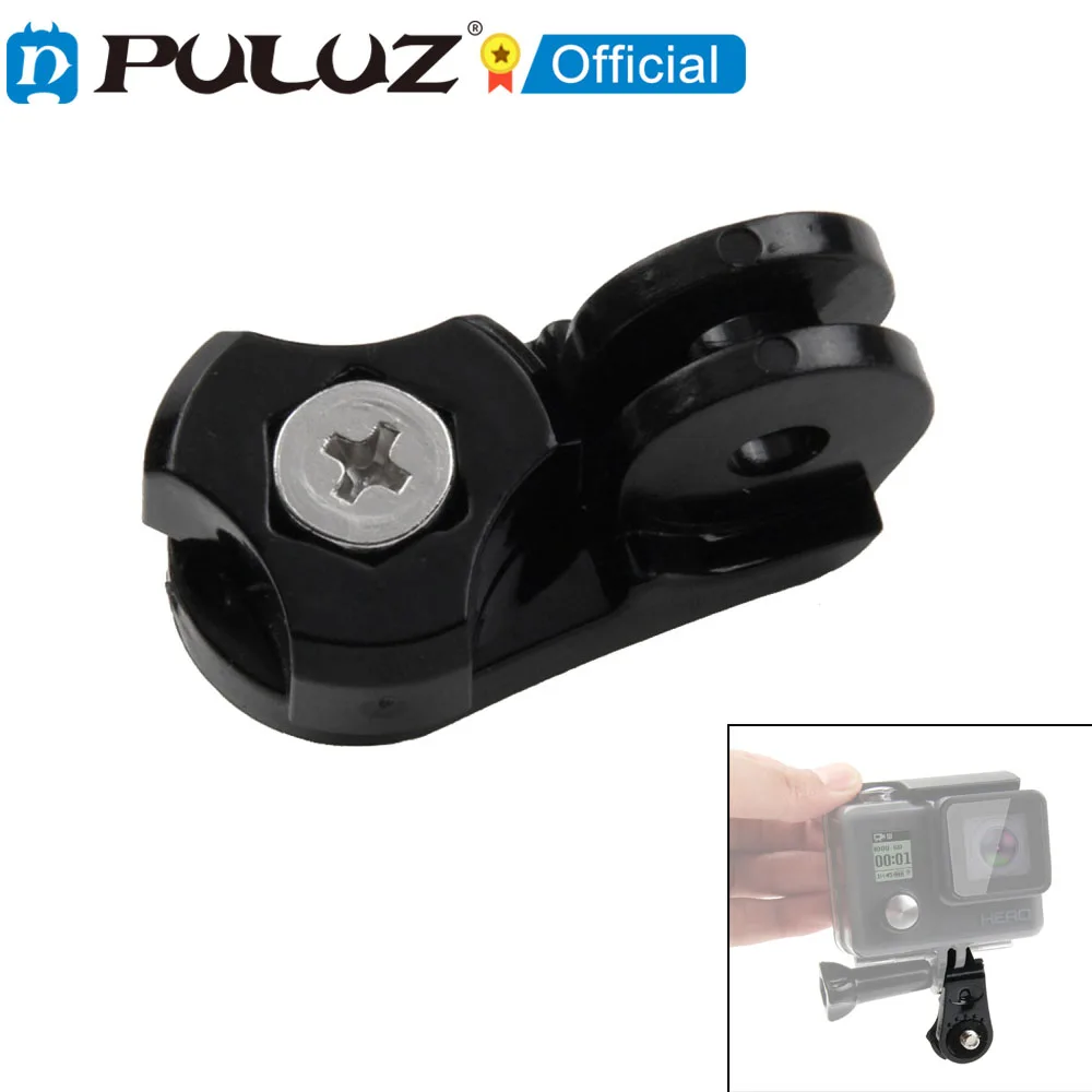 

PULUZ For Go Pro Action Cameras Screw Tripod Mount Connecting Adapter For Plastic Black 2.7*2*2cm 's Tripod