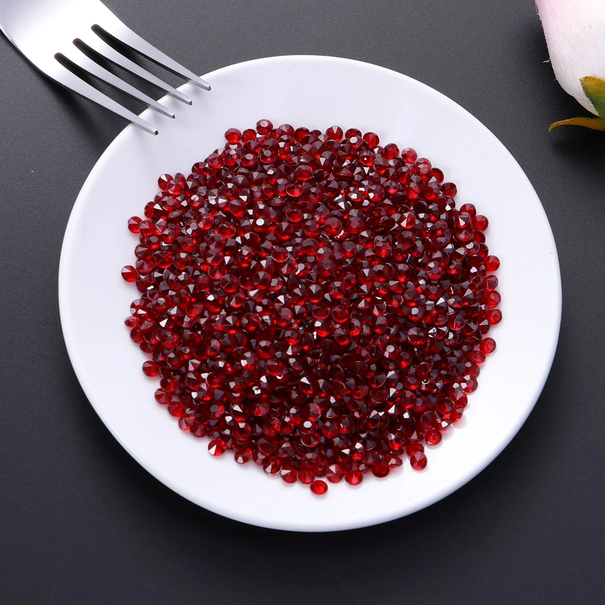 

2000 Pcs Nail Diamond Nail Jewels Rhinestones Nail Flatback Nail Stone Gems Wedding Table Decor Vase Glass Nail Gems