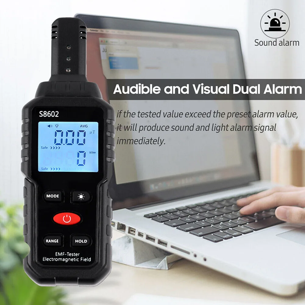 Цифровой дозиметр радиации 3 в 1 счетчик Гейгера инструменты для анализа