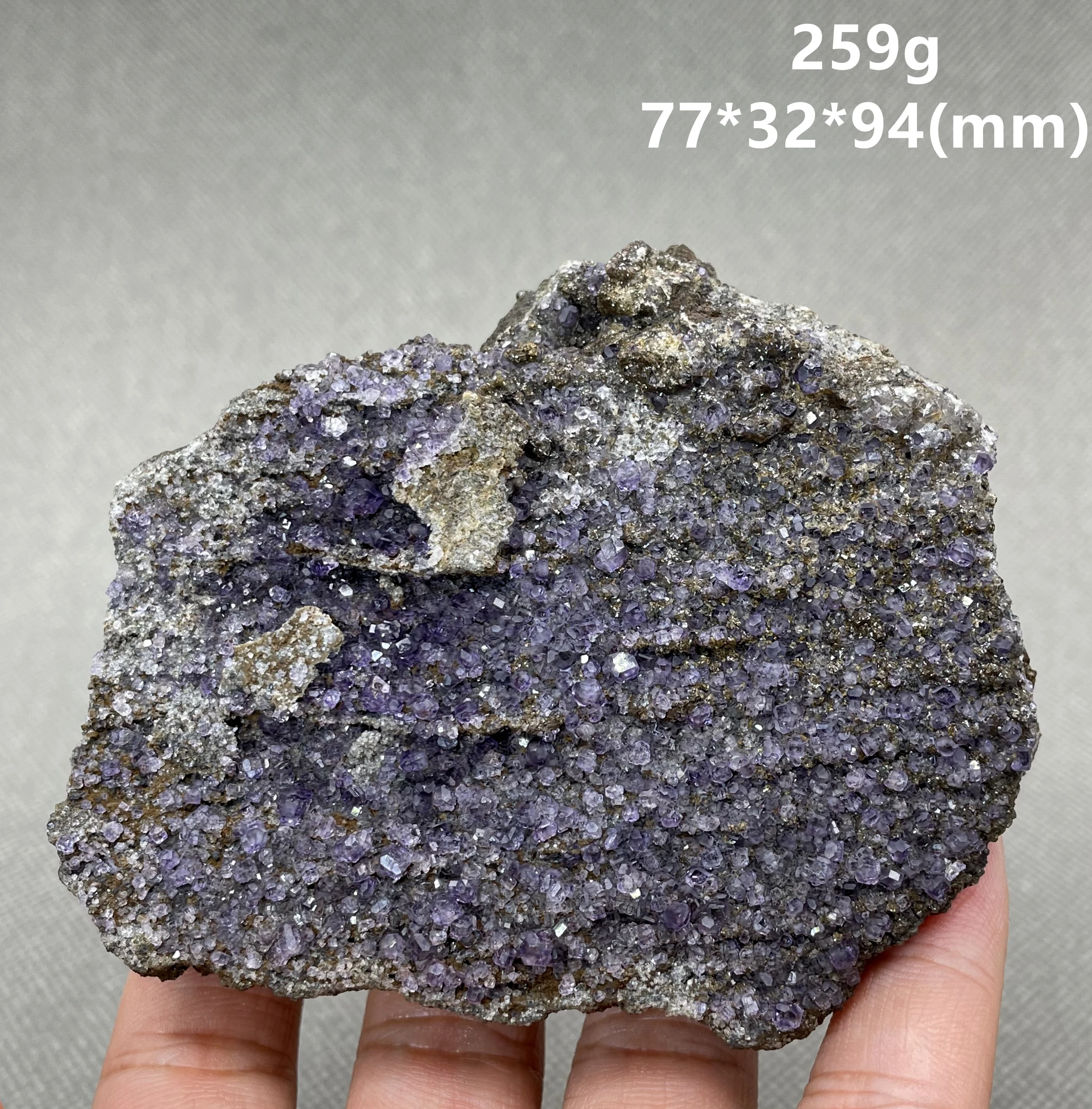 

NEW!100% Natural small crystal Polyhedral Tanzanite blue Purple fluorite cluster mineral specimens Gem level Stones and crystals