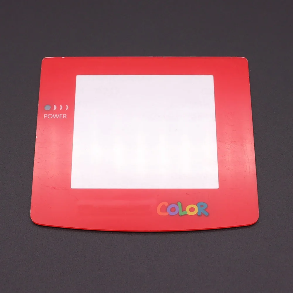 XOXNXEX 50 шт. новый пластиковый объектив для GBC Gameboy цветной протектор объектива W/