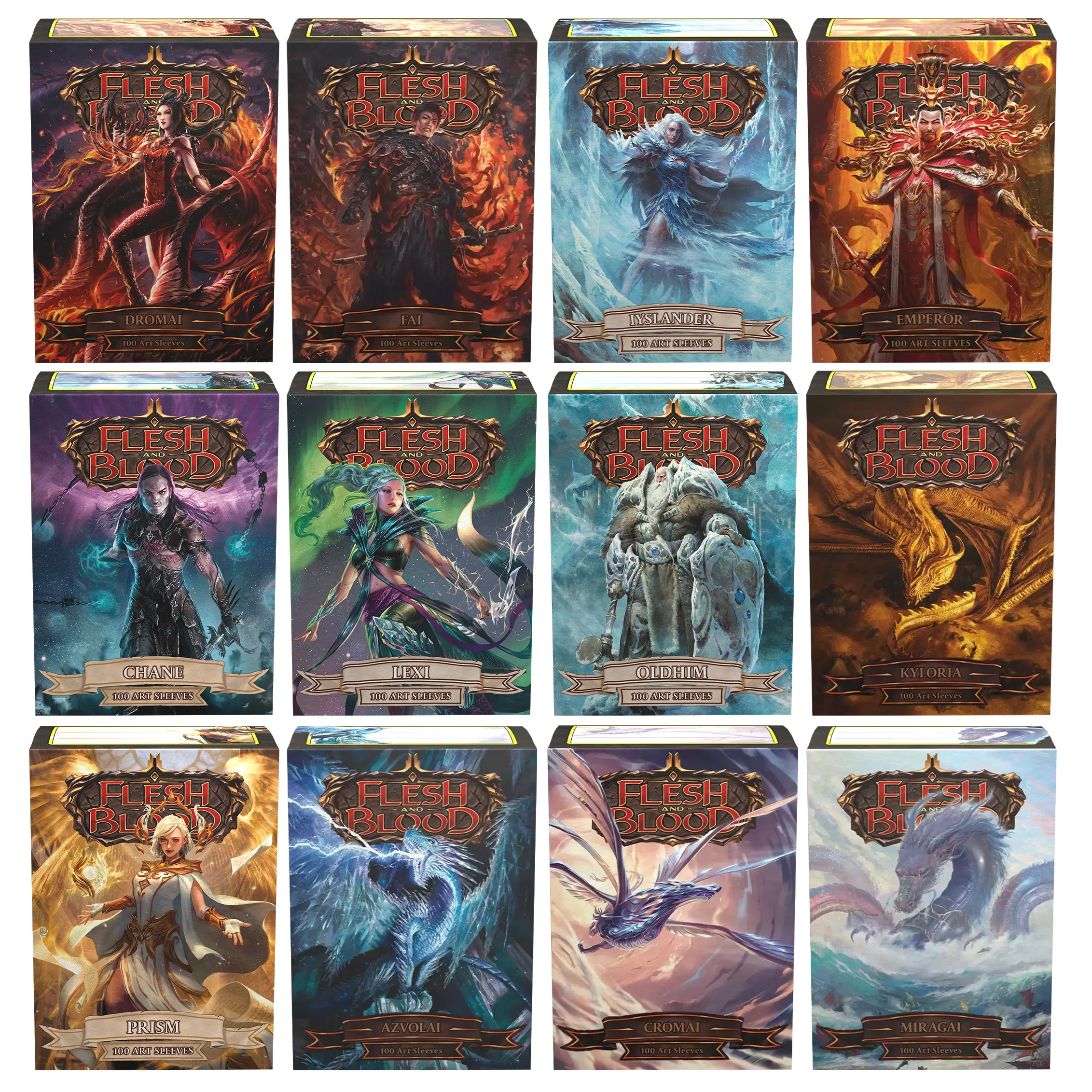 

100ct Standard Size Matte Dragon Shield Flesh Art Printing Card Sleeves and Game Playing Blood/Magic/DIGIMO/PKM Board FAB Cover