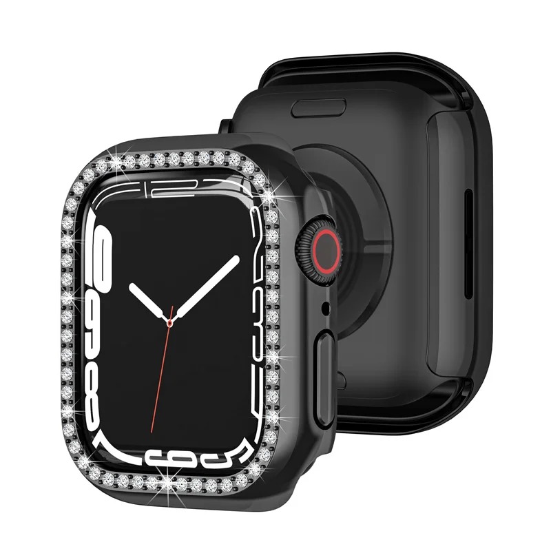Фонарь защитный для Apple Watch чехол серии 7 6 SE 5 4 38 мм 42 iWatch 45 41 40 44 | Наручные часы