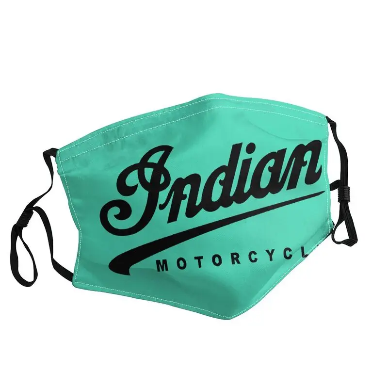 

Indian Motorcycle Washable Mouth Face Mask Unisex Adult Anti Dust Haze Mask Protection Cover Respirator Muffle