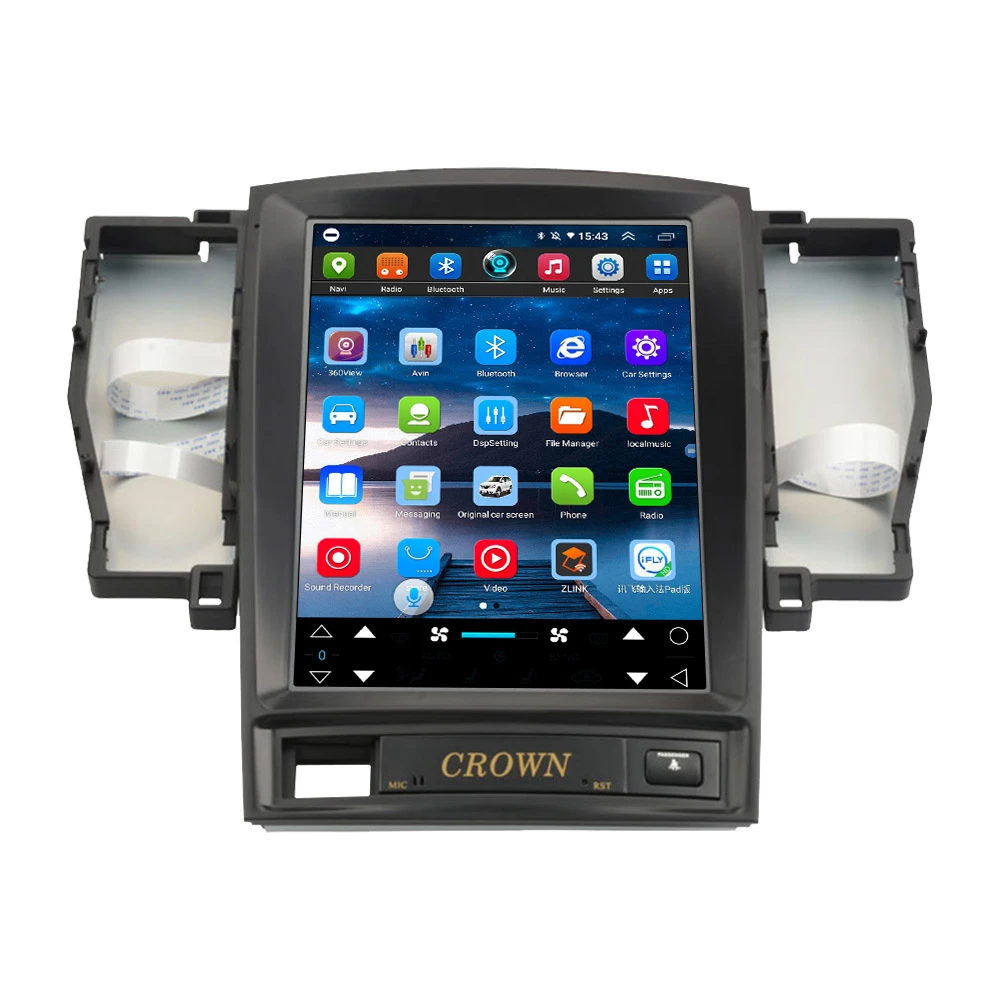 

10.4" Screen Android For Toyota Crown Majesta S180 2003-2009 Head Unit Radio GPS Navigation Car Multimedia Player 2 Din 4G WIFI