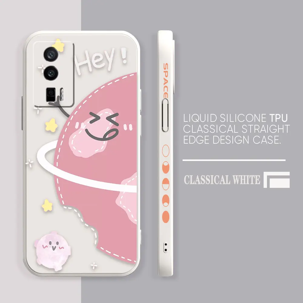 Case For Redmi K60E K60 K50 K40S K40 K30 K20 12C 10C 9A 9 8 10X 10A 10 Pro 4G 5G Gaming Case Fundas Shell Hey Cartoon Earth Star