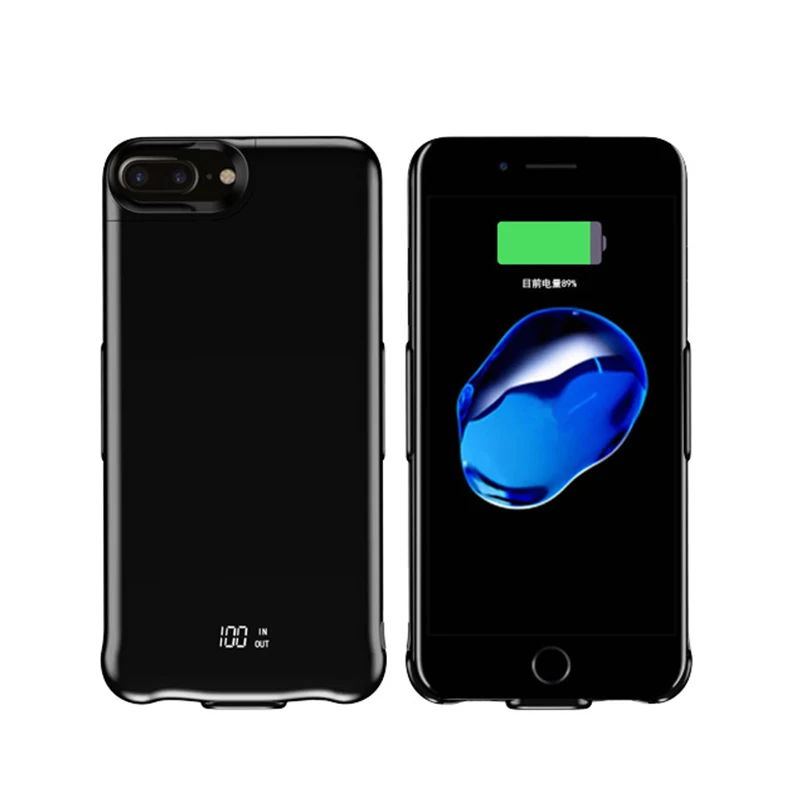 

Чехол-аккумулятор для iPhone 6 6S 7 8 6P 6SP 7P 8 Plus, 5000/8000 мАч
