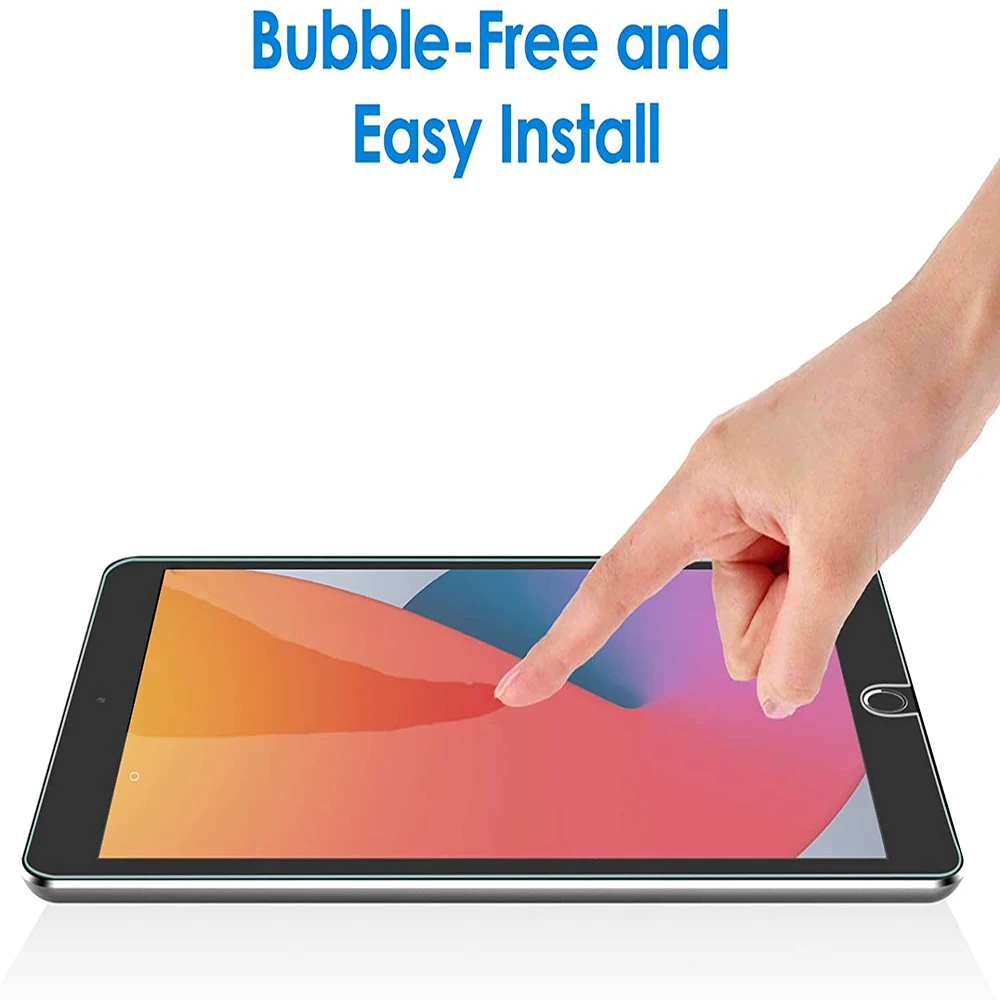 2pcs tablet tempered glass for ipad 9th generation 10 2 inch 2021 screen protector 9h ultra clear protection film for ipad 9 free global shipping