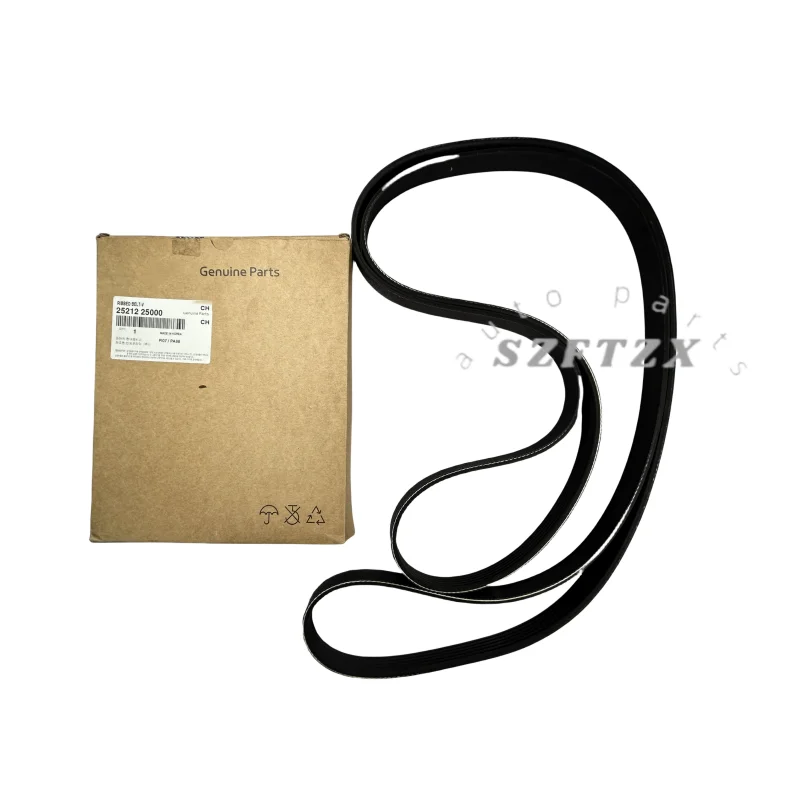 Оригинальный новый ремень с V-образной резинкой 2521225000 вентилятора 25212-25000 для HYUNDAI