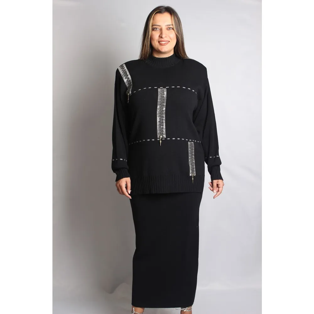 

Кофейная водолазка Dorlie Rpsd 2 Li, Трикотажный костюм 9619