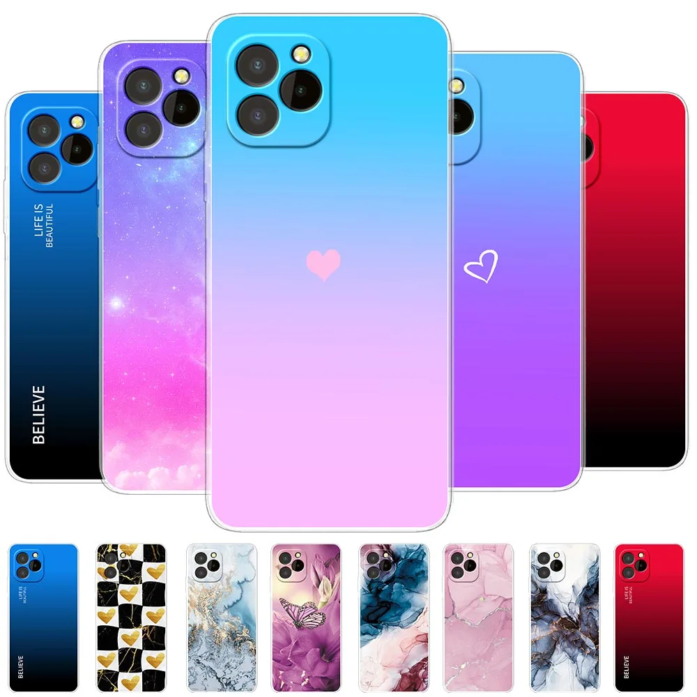 Мягкий силиконовый чехол для Oukitel C21 Pro