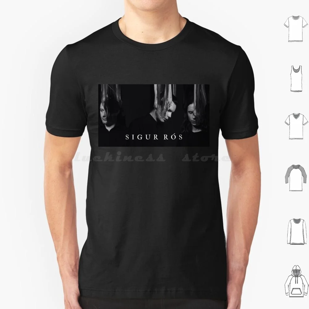 Фото Sigur Rós Футболка 6xl Хлопок Cool Tee Sigur Rós Átta Ág ? Tis Byrjun Agaetis Byrjun Atta K Weeur Odins Raven Magic №1