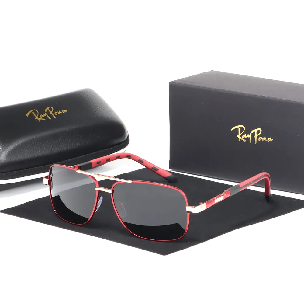 

Aviation Metail Frame Polarized Sunglasses Men Color Changing Sun Glasses Pilot Male Sunglasses Driving For UV400 Protection