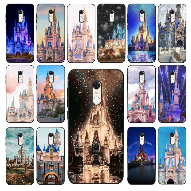 

Disney Castle Phone Case for Redmi 5 6 7 8 9 A 5plus K20 4X 6 cover