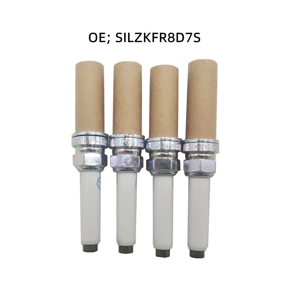 

4-6 pcs Iridium Spark Plug OE# SILZKFR8D7S A0041597503 0041596803 For Mercedes Benz C63 GLK350 CLA45 AMG W176 W212 R350 S204