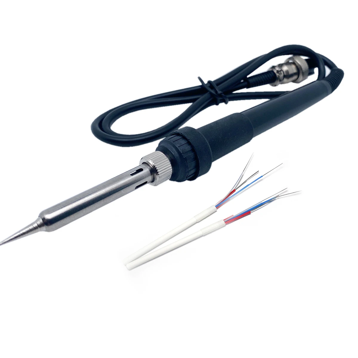 

Паяльник Saike, оригинальный, для универсальной паяльной станции, ручка для паяльного элемента, 2 шт., 936