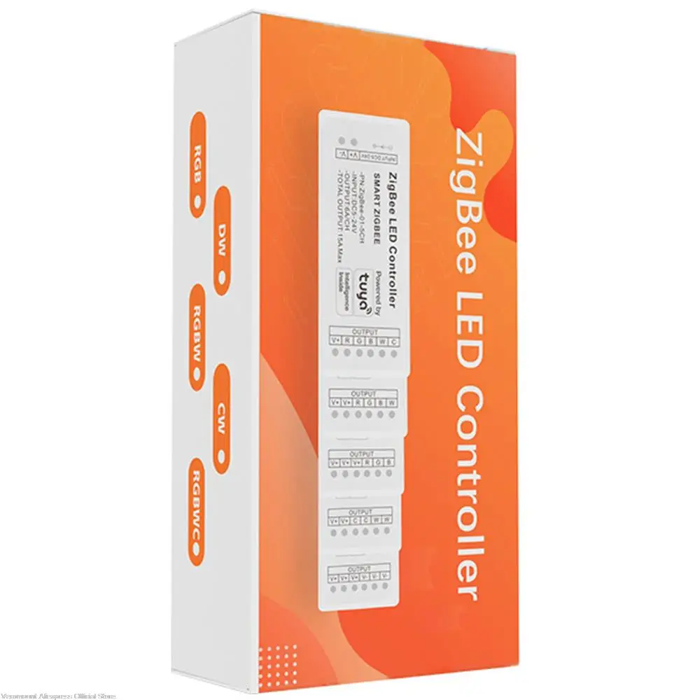 Светодиодный контроллер Zigbee с Wi-Fi одноцветная Светодиодная лента RGB RGBW RGBCCT умный