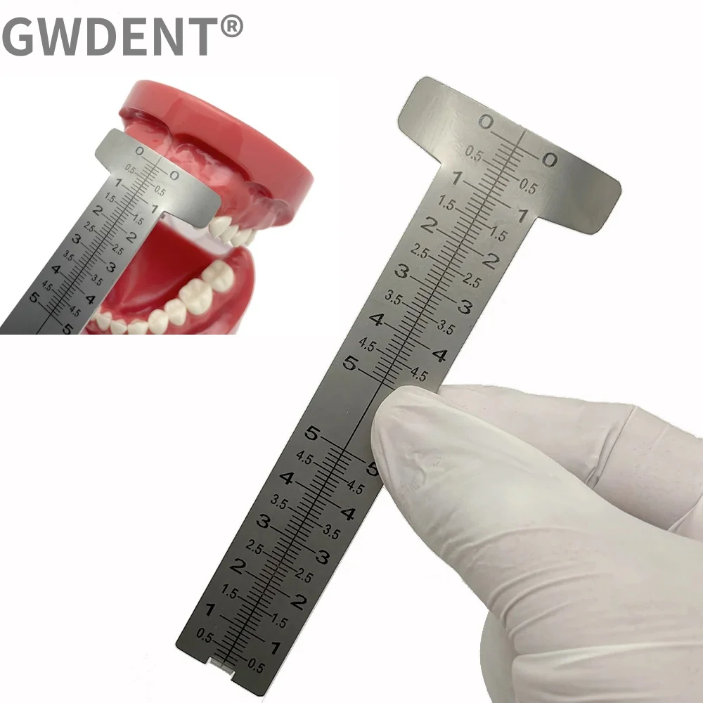 Стоматологический Калибр Papilla медицинский из нержавеющей стали измерительная