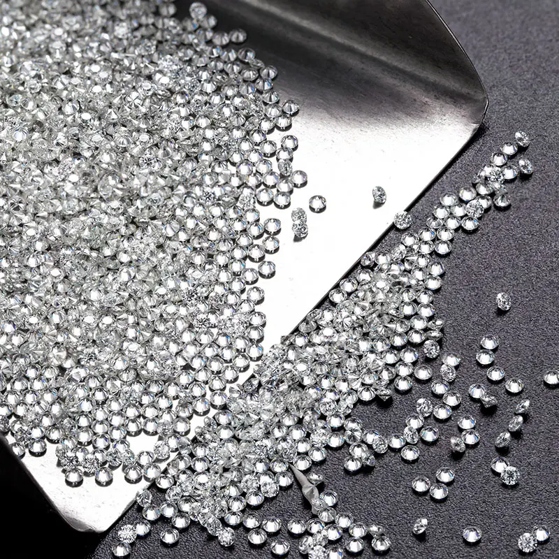 

0.7-3.0mm Ice Watch Setting Hip Hop Jewel 1.0ct DEF VVS1 Melee For Hip Pop Fashion Jewelry Wholesale Loose Gemstone Factory