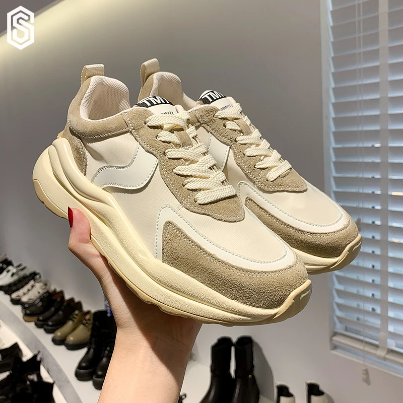 Women Forrest shoes female ins tide 2021 new color shoes casual platform sneakers flats shoes women luxury shoes  cute shoes