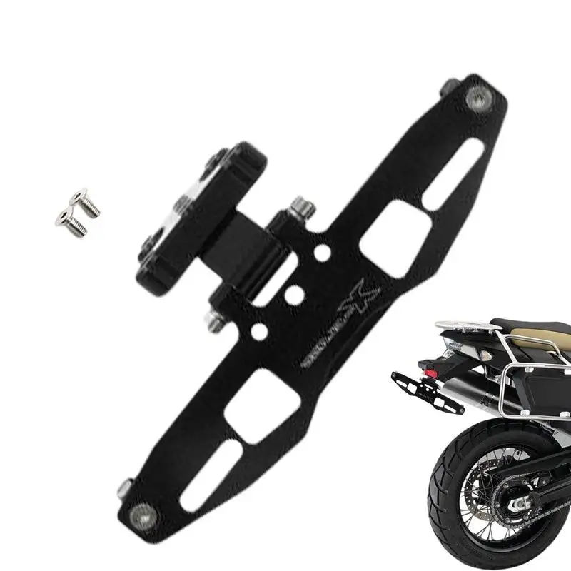 

Universal Motorcycle License Plate Holder Frame With LED Light For BMW R1200GS For KawasakiZ750 Versys 650 For Suzuki GSXR 1000