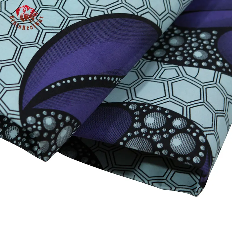 2020 Анкара Африки полиэстер воск принты ткань бинта реальные высокое качество 6