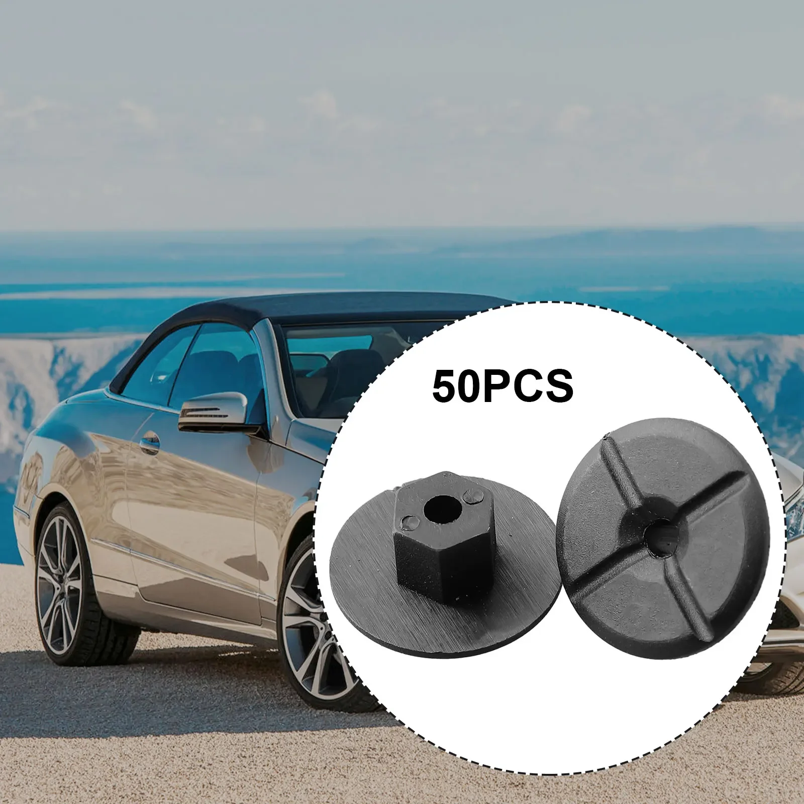 Обновите свои автомобильные аксессуары с 50 нерезьбовыми гайками для Mercedes BMW