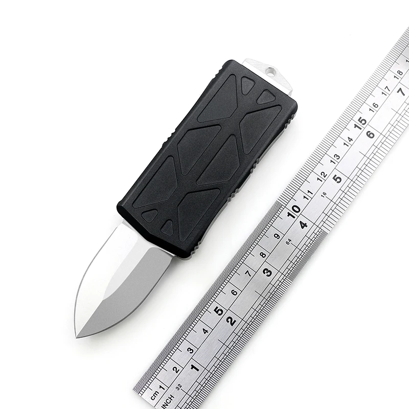 

SF OTF Mimi Knife Exo Cet D2 Blade Aviation Aluminum (t6-6061) Handle Camping Survival Outdoor EDC Hunt Tactical Tool