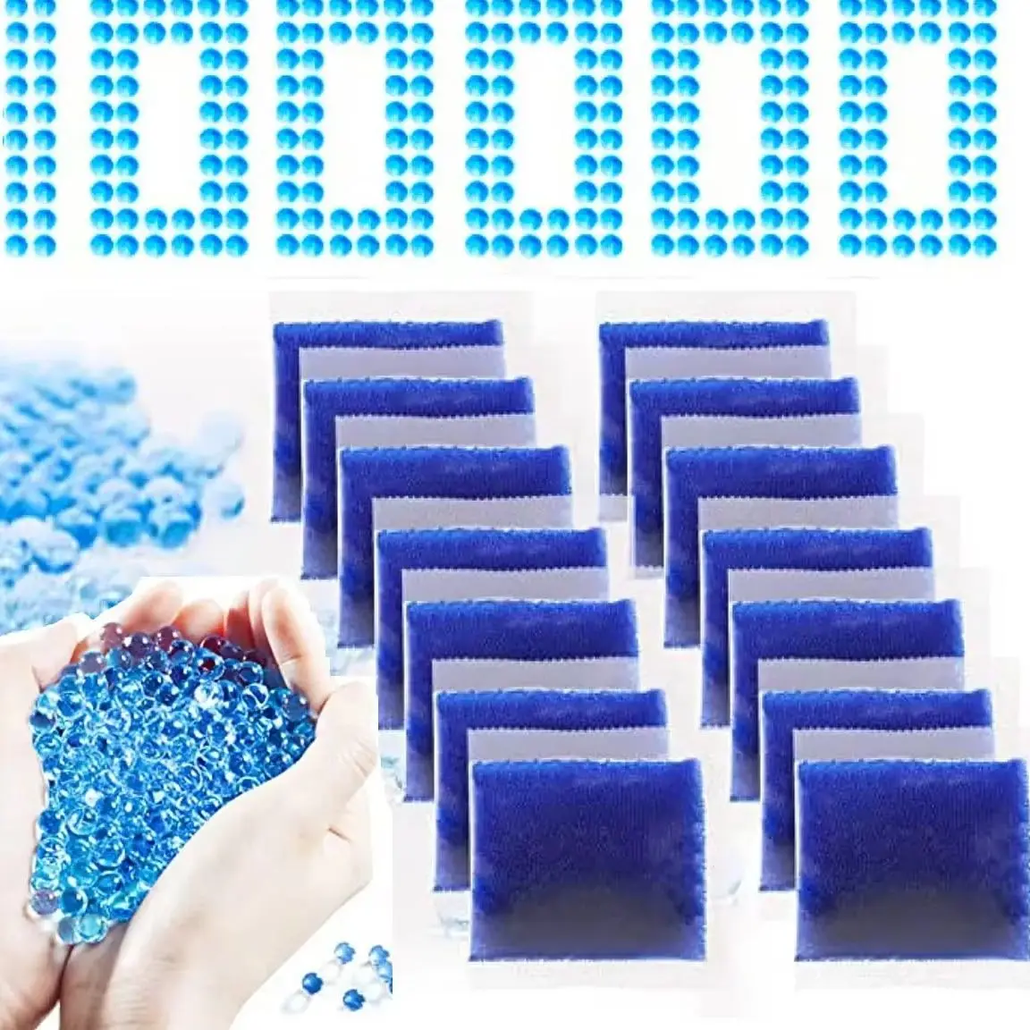 Гелевые шарики Blaster Refill Ammo Splat Gun Beads 7-8 мм Водяные Пуля совместимые с пистолетом