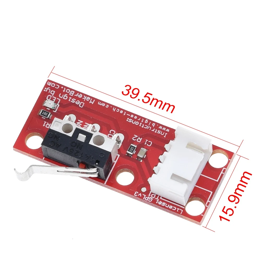 Механические концевые выключатели TZT с 3-контактным кабелем 70 см для RAMPS 1 4 часть