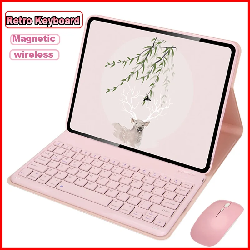 

for Lenovo Tab M10 FHD Plus 10.3'' Case with Keyboard Mouse for Lenovo Tab M10 Plus 3rd 10.6 for Xiaoxin Pad 2022 10.6" Cover