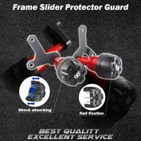 motorcycle cnc gilles tooling shock absorption fairing frame slider protection for yamaha xj6 diversion xj 6