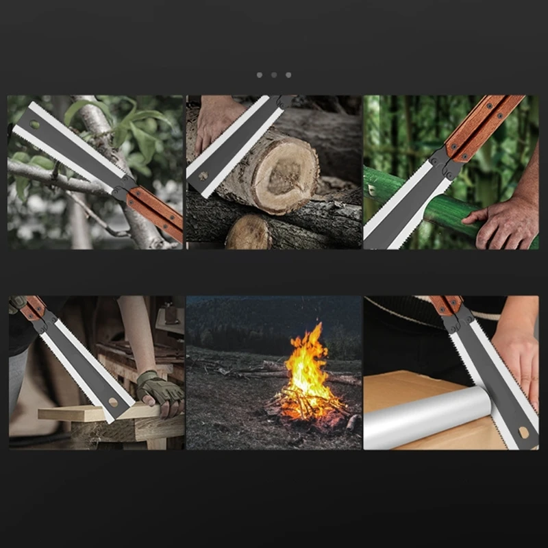 Компактная японская тянущая пила складная ручная для деревообрабатывающего