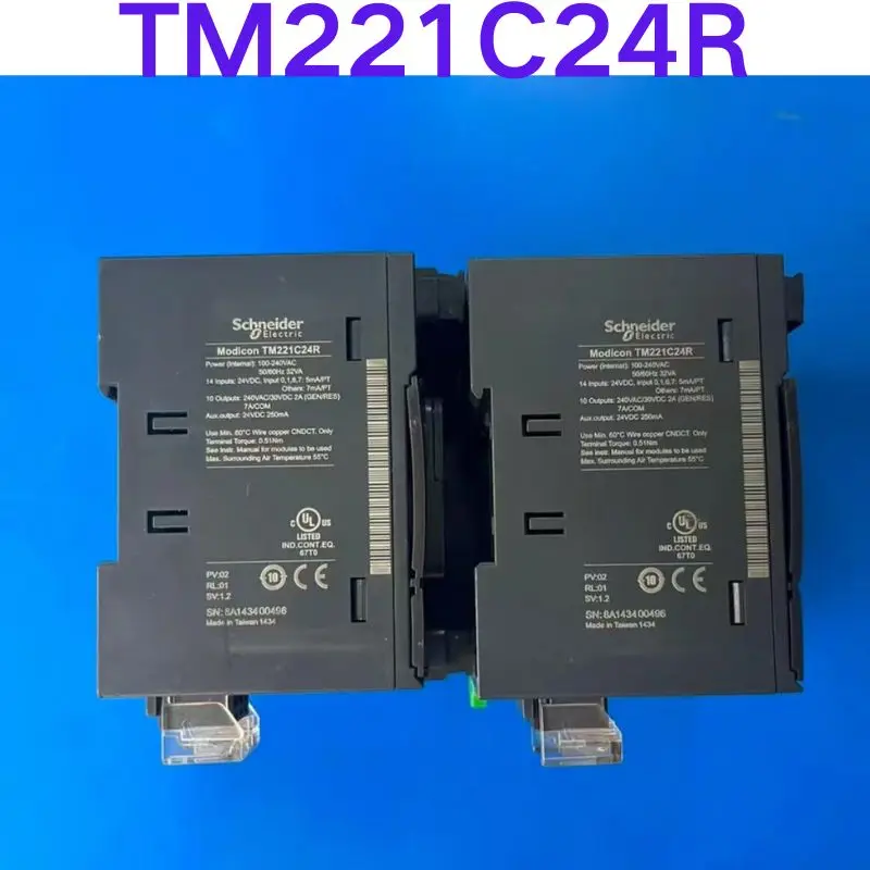 Б/у тест ОК Контроллер программирования TM221C24R