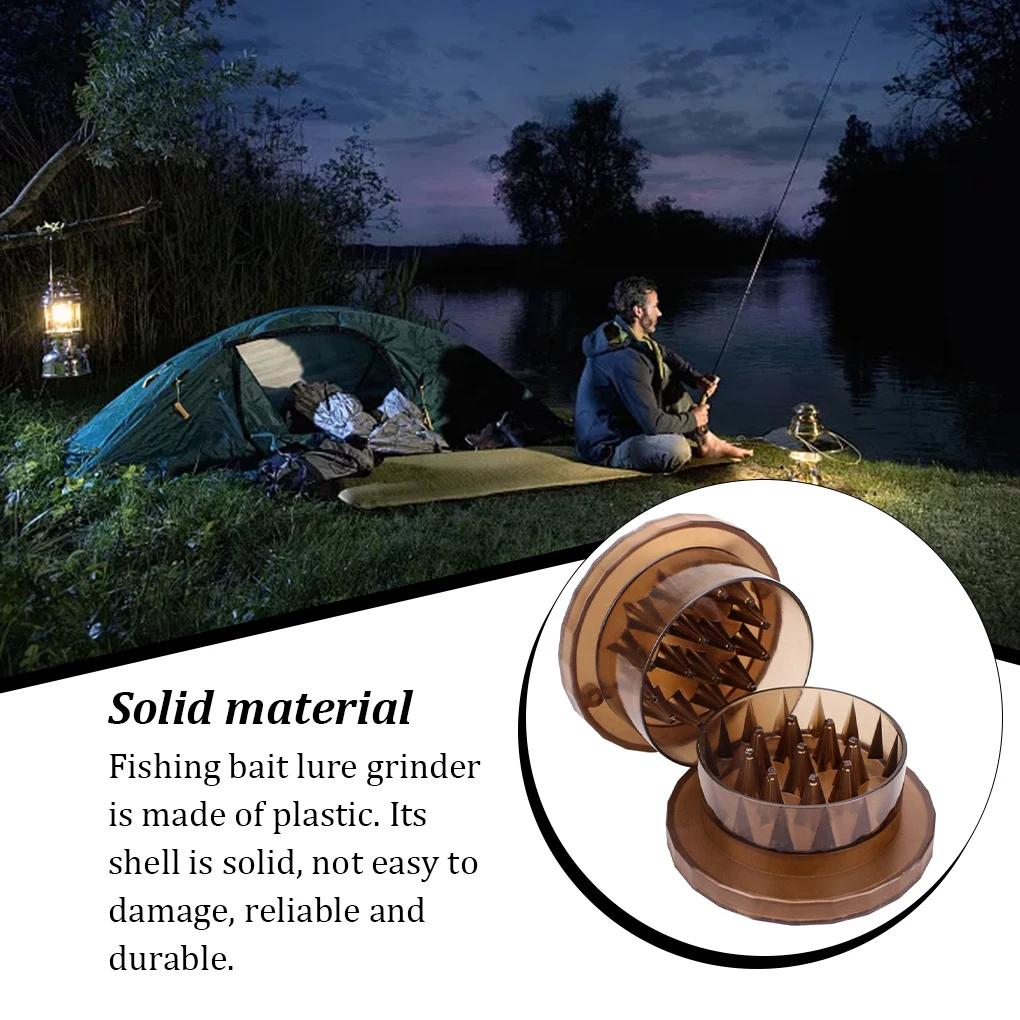 

Ручная дробилка для рыболовных приманок, пластиковая шлифовальная машина, устройство для разрыва, инструменты для корма, снасти, аксессуар...