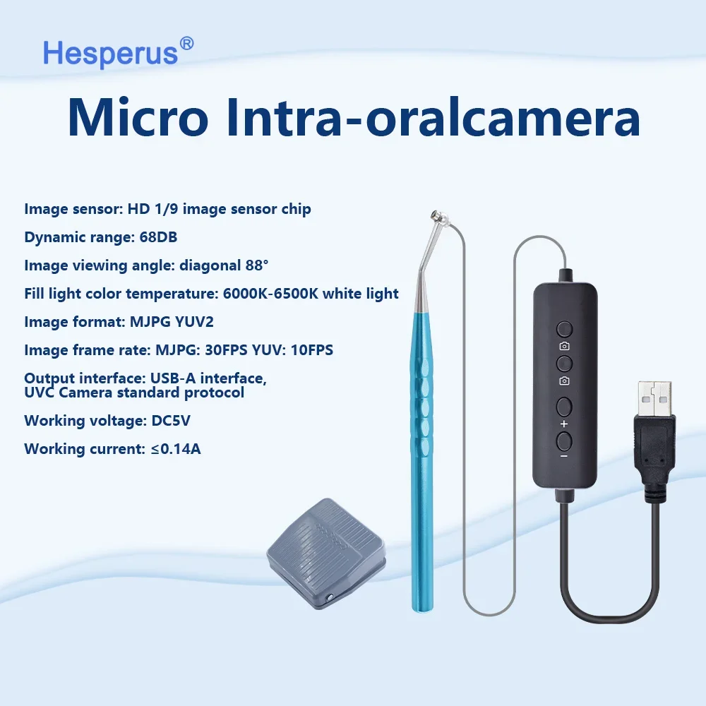 Светодиодный визуальный ден таль Цифровая микроинтраротовая камера эпохи Wi-Fi