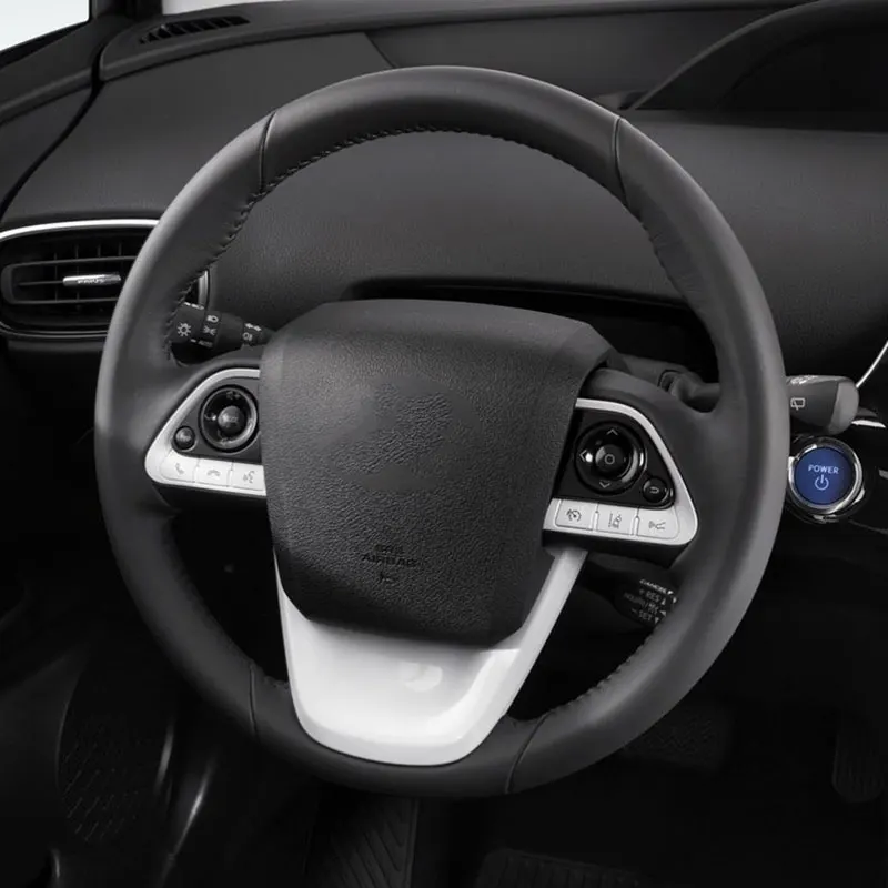 Чехол рулевого колеса автомобиля для Toyota Prius 4 Mirai Prime 2015-2022 индивидуальное рулевое