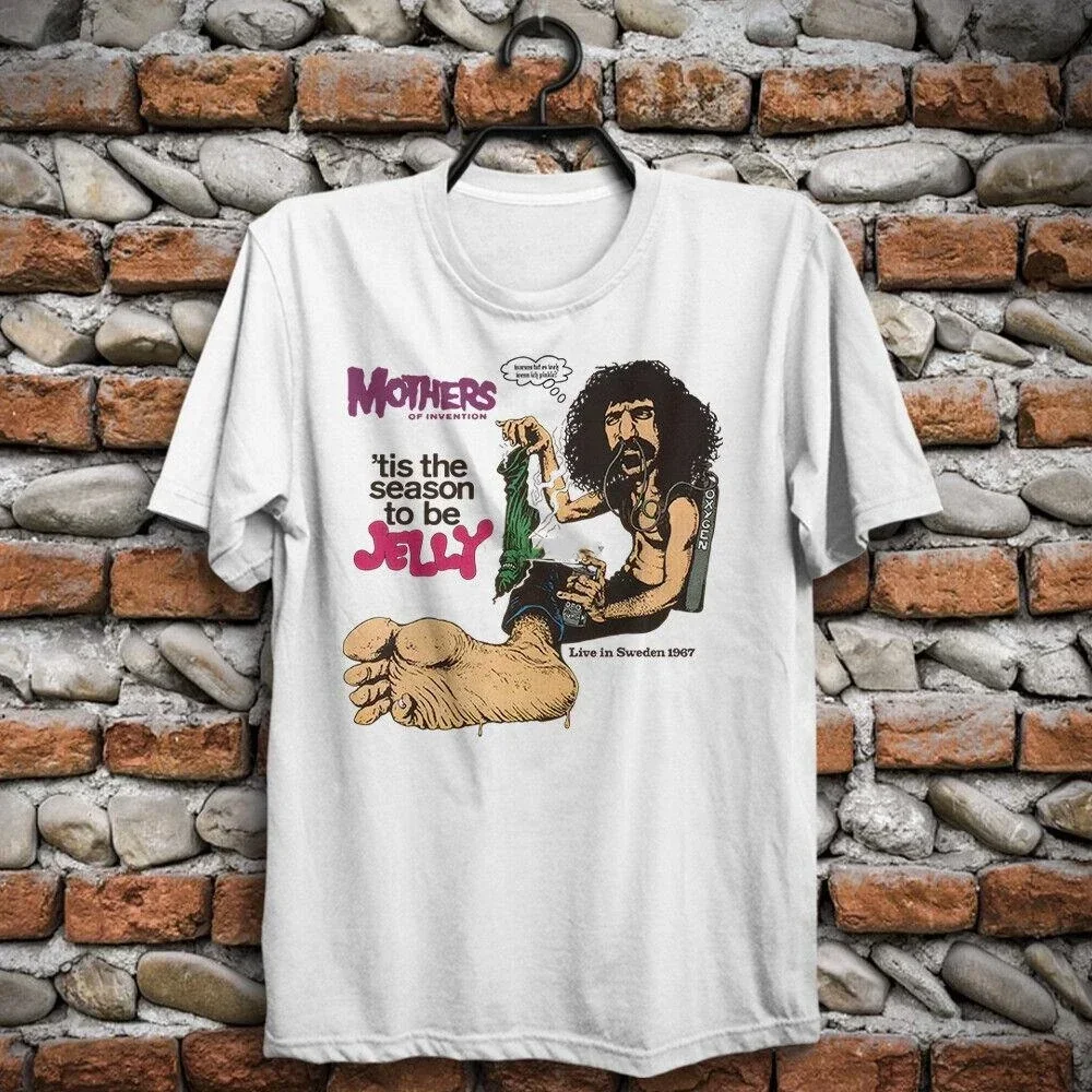 Frank Zappa The Mothers Of Invention T-Shirt Ray Collins Freak Out! Uncle Meat Short Sleeve Outfits vintage new in tops &amp tees