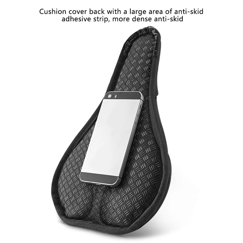 

ROCKBROS Bicycle Cushion Cover Mountain Bike Cushion Cover Comfortable Memory Sponge Silicon Soft Equipment