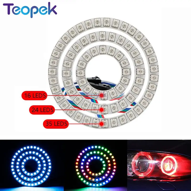

Teopek RGB светодиодные кольца WS2815 12В
