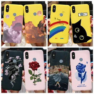 Redmi Note 5 Case For Redmi Note 5 Pro Cute Cloud Moon Snake Flower Silicone Phone Case For Xiaomi R in Pakistan
