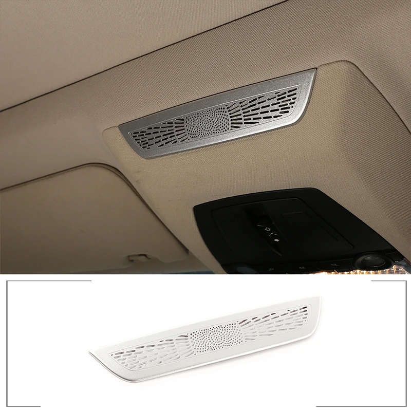 

Car Roof Microphone Cover Trim Sticker Aluminum Alloy Car Styling for BMW 7 Series F01 F02 F03 F04 2009-2014 Interior Accessorie