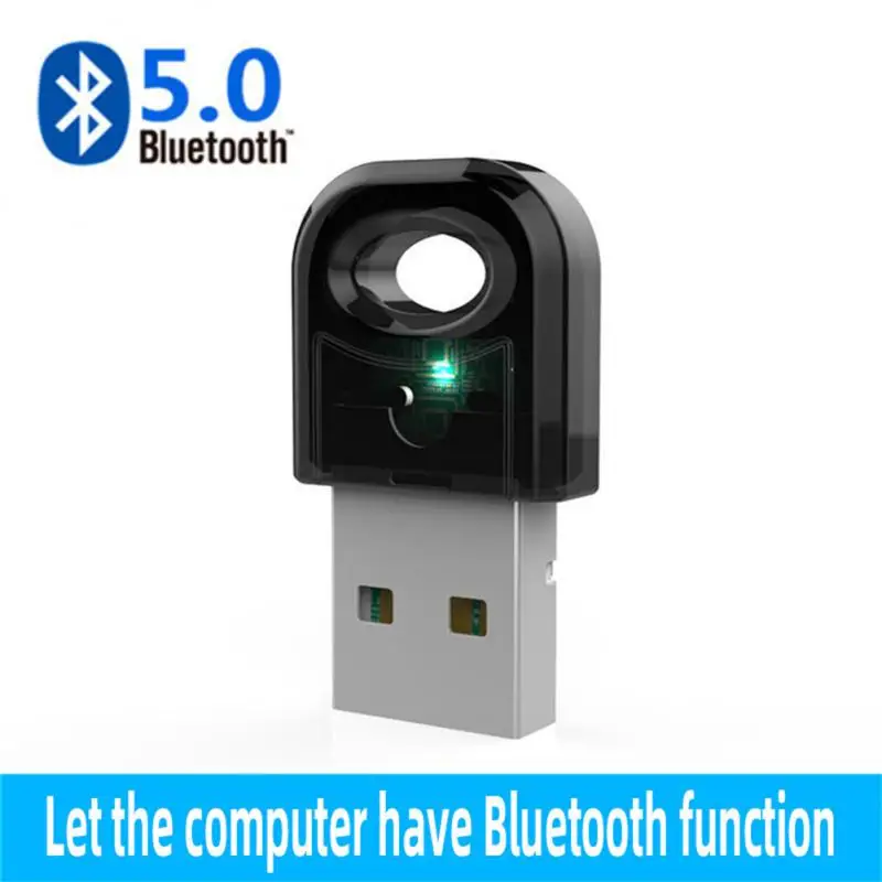 USB Blue-tooth 5.0 Adapter Receiver Computer Wireless Transmitter Receiver Music Audio Blue-tooth Converter Dongle Adapter