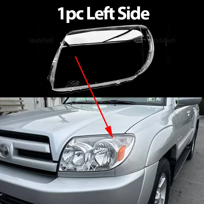 

1 Пара Передних Фар Для Toyota 4Runner 2003-2004, Прозрачные Линзы, Корпус Фары, Совместимый С OEM Номером.